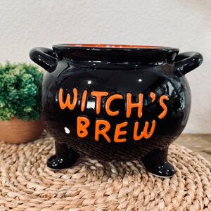 Ceramic Witch's Brew Cauldron